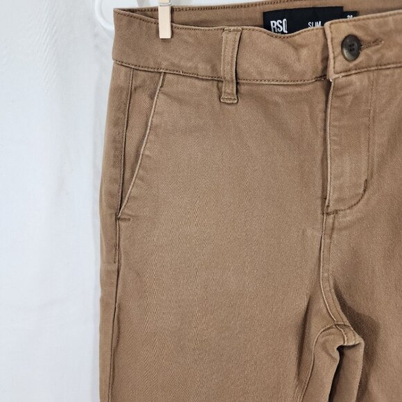 RSQ Jeans Slim Fit 28x30 Brown Stretch Cotton Spandex Pants - Picture 5 of 16